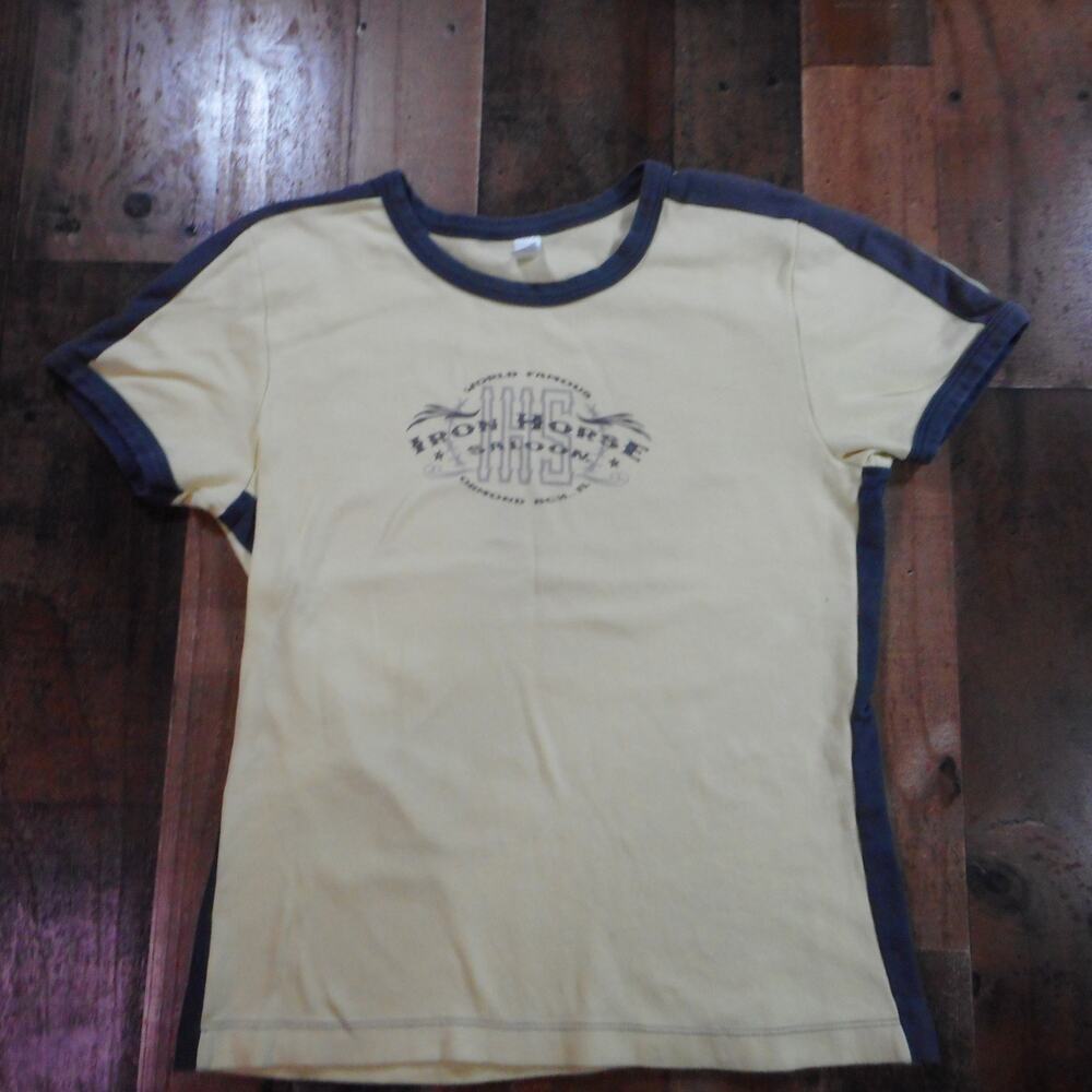 Tom Apparel Group Short sleeve Top. Iron Horse Saloon